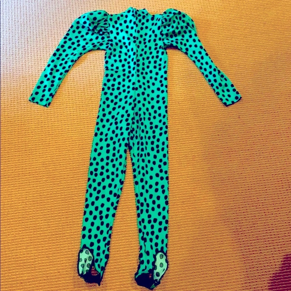CUSTOM MADE SKATING OUTFIT JUMPSUIT WITH STIRRUPS